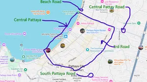 Central Pattaya Area