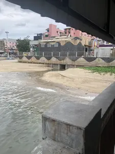 Sewer Outlet into Ocean Near Pattaya Beer Garden