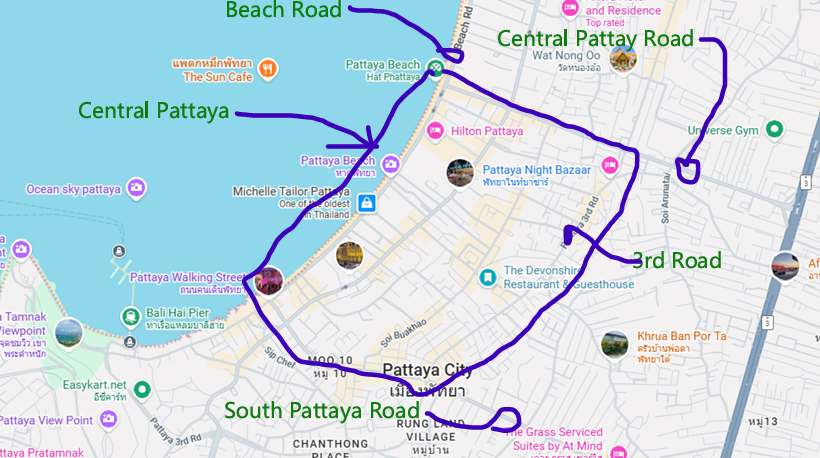 Central Pattaya Area Central Pattaya Area