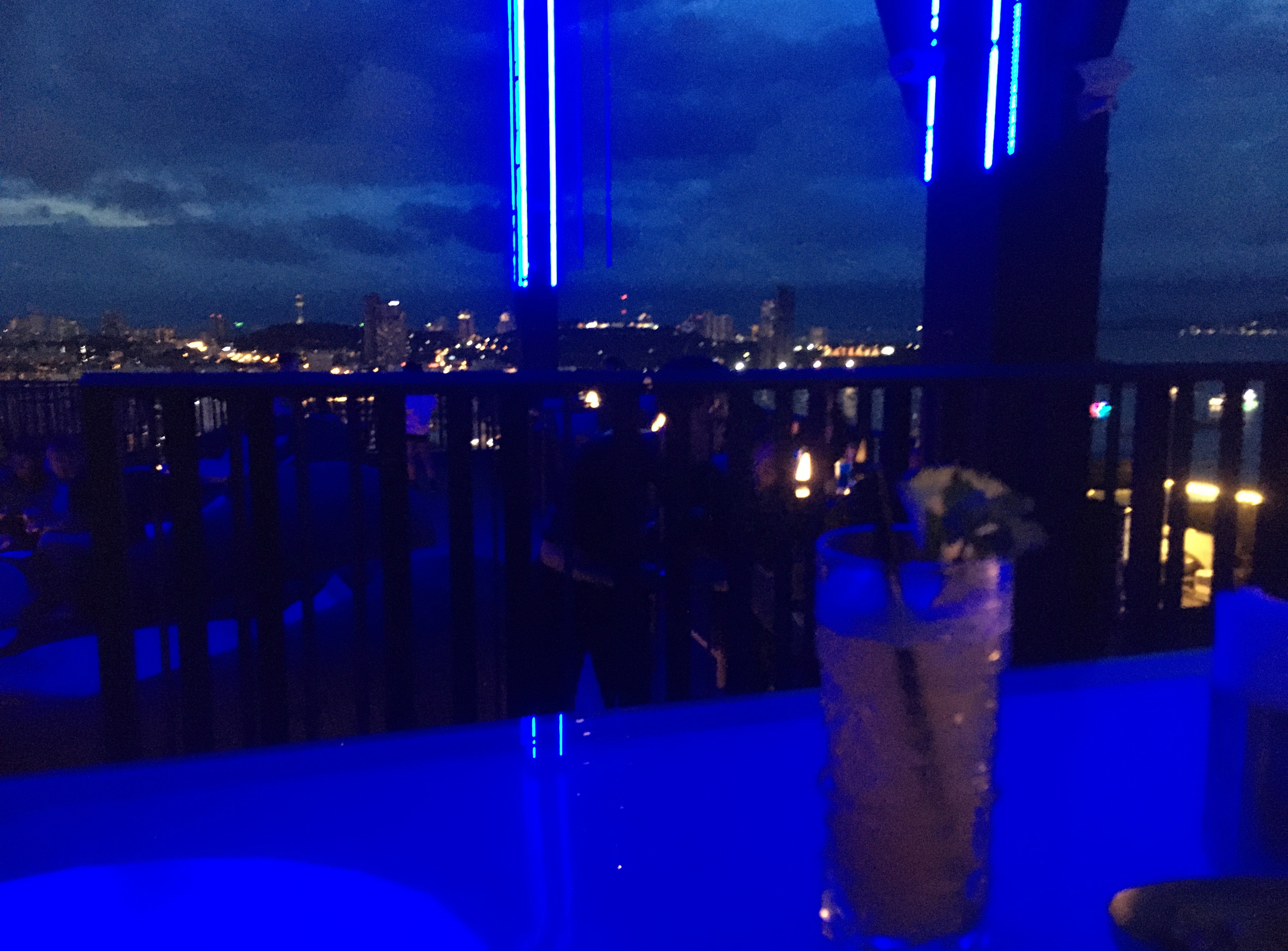 Fancy Cocktail at the Horizon Bar