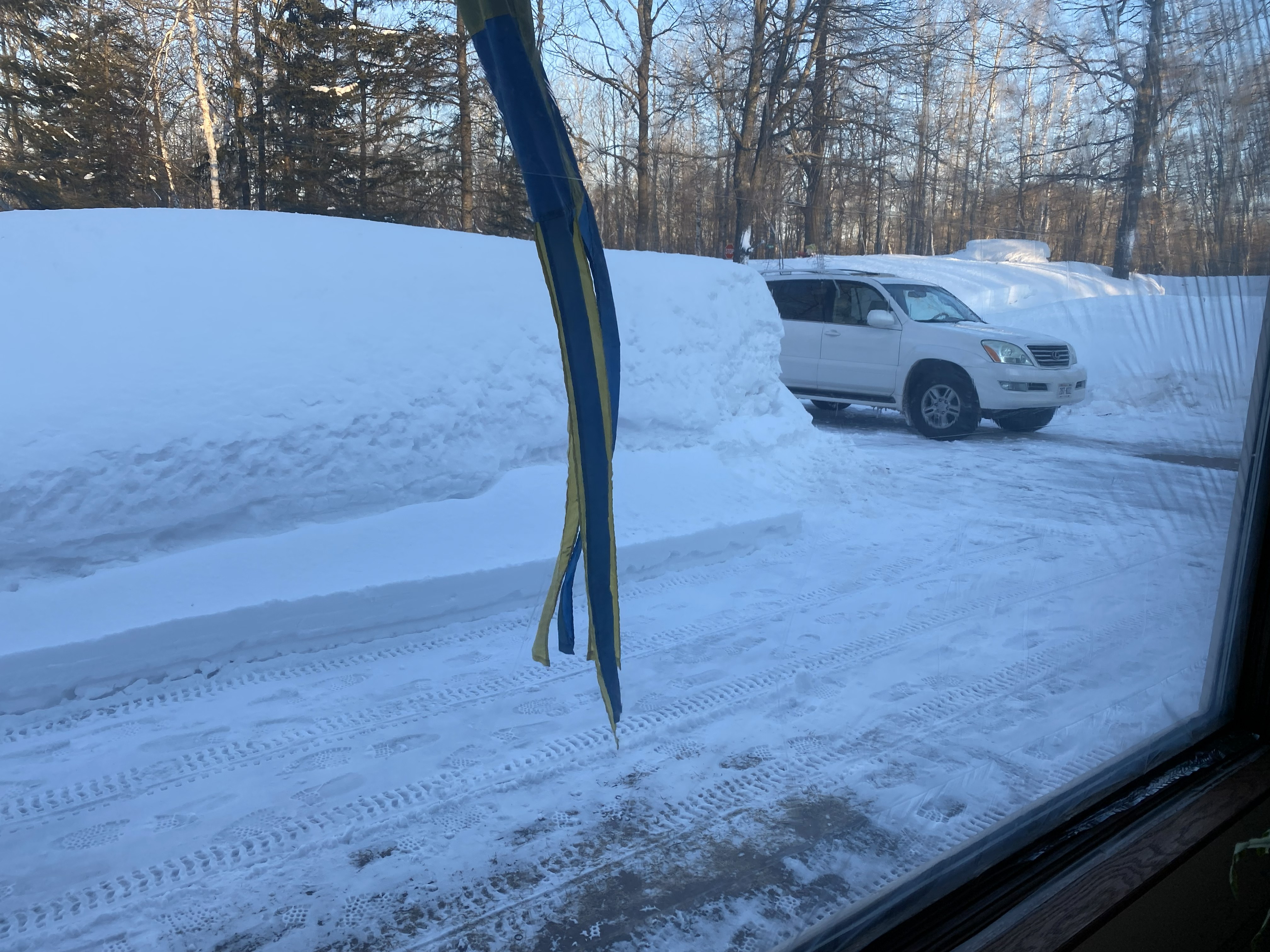 A lot of snow in Superior