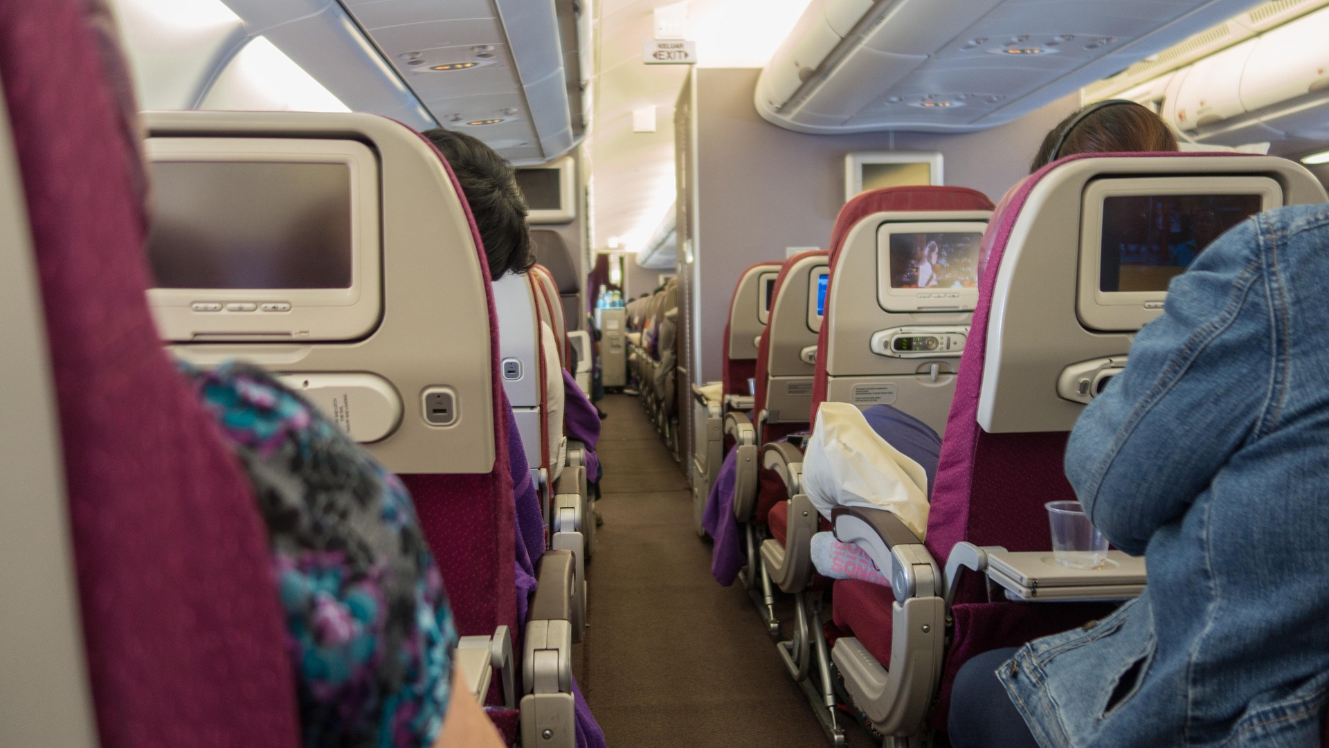 Airplane interior